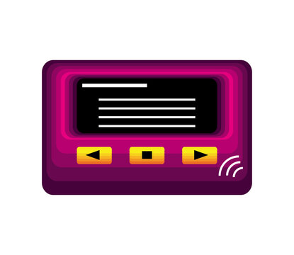 Retro Beeper Icon