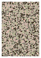 Fototapeta premium Offset Quads generative art background art illustration