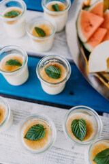 Buffet auf einer Hochzeit, Dessert