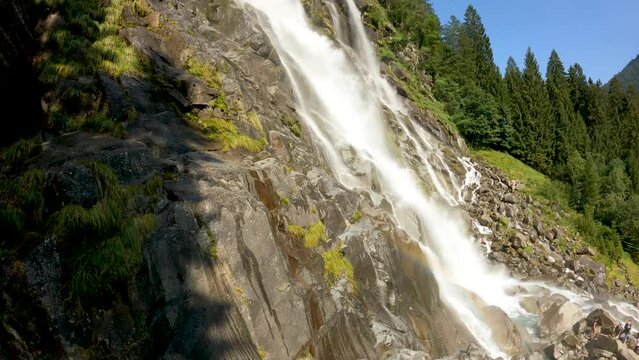 Alpine Landscape on Nardis Waterfalls.