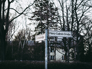 Schulstraße Ecke Heinz-Galinski-Straße