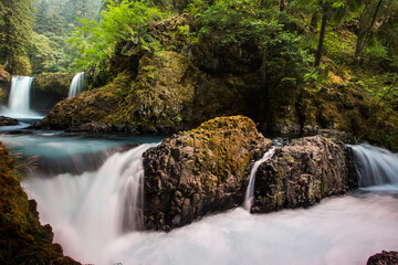 waterfall in the woods