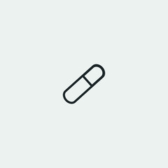 pill  vector icon illustration sign