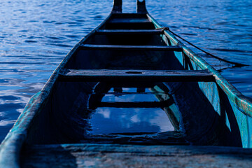 old boat on the shore