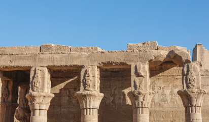 Tempel von Edfu, Horus Tempel, Edfu, Ägypten