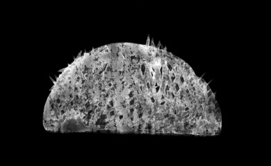 Black gray background with soft watercolor texture. Hand-painted abstract monochrome. Design for fabric, textiles, wallpaper, baby room, packaging, paper.