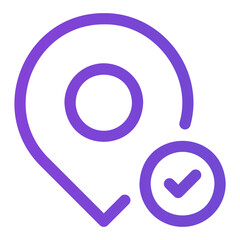location gradient icon