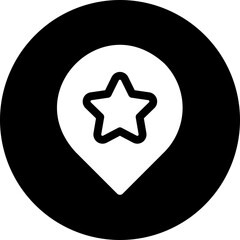 favourite glyph icon