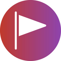 flag gradient icon