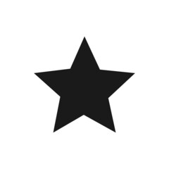 Best Star Icons Vector Illustration. Star Rating Icon Black.