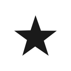 Star Icon Symbol Sign Vector. Star Vector Black.