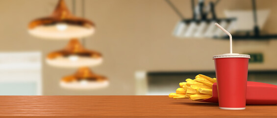 french fired cheese hamburger sandwich potato snack mustard fastfood chicken meal crispy soft drink unhealthy fat restaurant store shop menu breakfast lunch.3d render