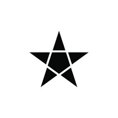 Stars, Night Solid Icon Vector Illustration Logo Template. Suitable For Many Purposes.