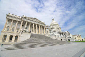 Fototapeta na wymiar US Capitol Building - Washington DC United States of America