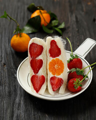 Japanese Fruit Sandwich