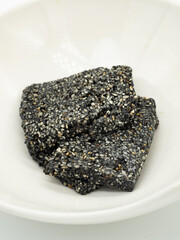 Chinese traditional dim sum, sesame cake