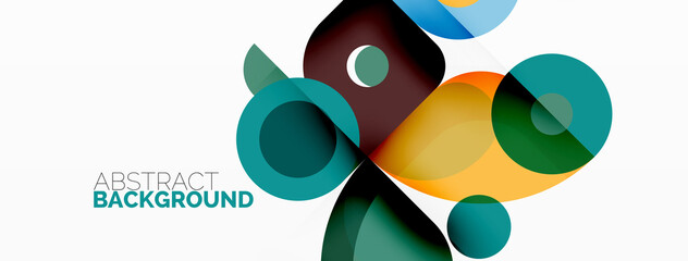 Colorful geometric pattern, minimal abstract background for wallpaper, banner, presentation