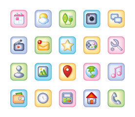 application icons for smartphone