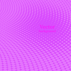 Beautiful gentle vector background in minimal trendy style with copy space for text. Circles on a pink background.