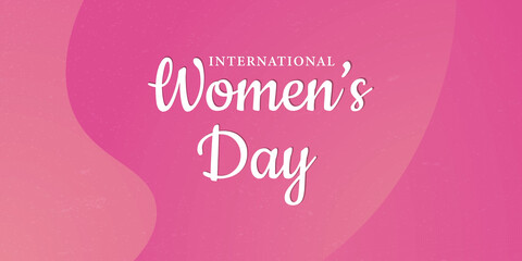March 8 greeting card. Background template for International Women's Day. Vector illustration.