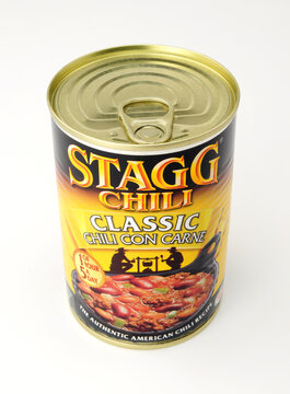 Stagg Classic Tinned Beef Chili Con Carne With Pinto And Kidney Beans In A 400g Can