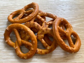 bowl of pretzels