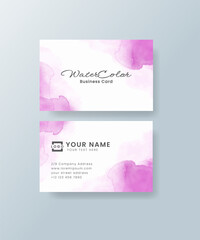 Fototapeta premium Wedding invitation with abstract watercolor background