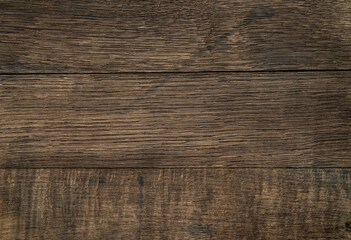 Old grunge dark textured oak wood background, brown wood texture surface.