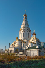 Belarus. The Minsk Temple is a monument in the name of All Saints and in memory of the victims who served to save our Fatherland.