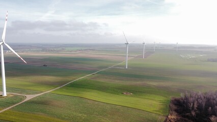 wind turbines farm © Patryk
