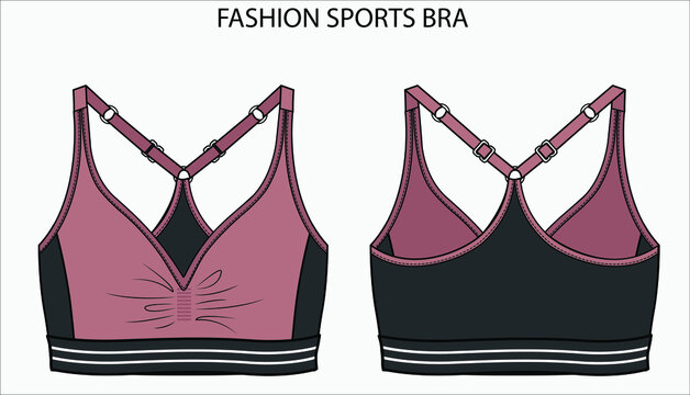 Sports Bra Vector Images – Browse 11,105 Stock Photos, Vectors, and Video