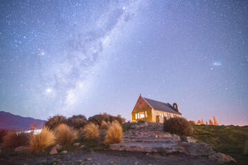 ニュージーランドテカポの星空