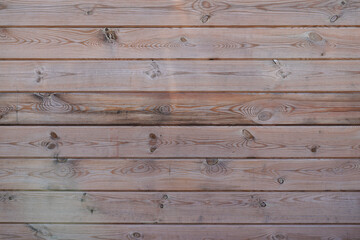 Wooden texture brown facade fence natural background wood planks horizontal