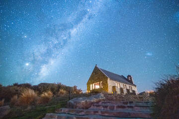 ニュージーランドテカポの星空