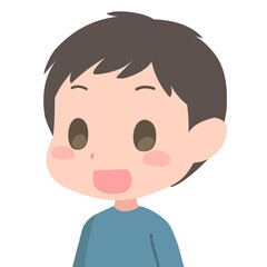 笑顔の男の子