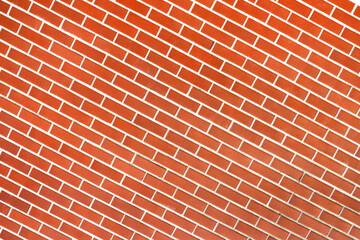Brown and red brick wall texture background material of industry building construction. for design