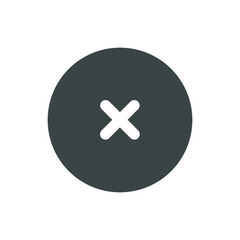 Close Button Interface Icon Illustration