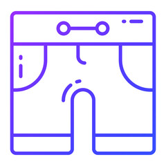 short icon, trendy Style, Isolated on White Background, Stock vector illustrations.