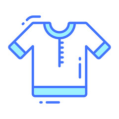 shirt icon, trendy Style, Isolated on White Background, Stock vector illustrations.