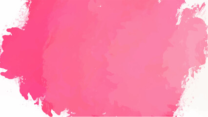 Pink watercolor background for your design, watercolor background concept, vector.