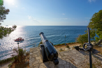 Old city of Rovinj in Istria, Croatia