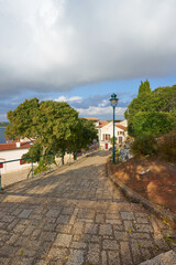 Old city of Rovinj in Istria, Croatia