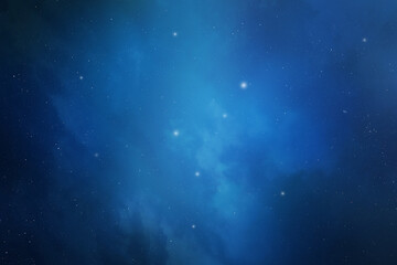 Fototapeta na wymiar Starry night with the Milky Way Galaxy