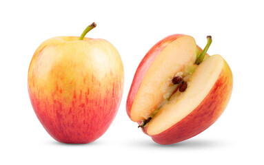 apple on white background
