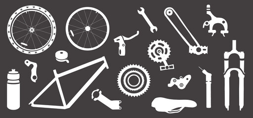 Bicycle parts and gears