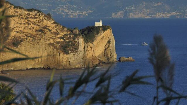 Italy, Capo Miseno lighthouse