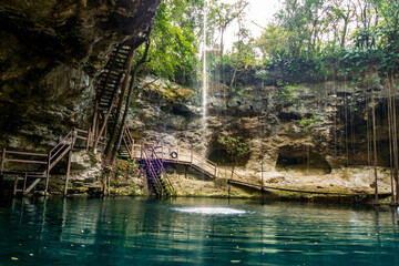 Cenote Ek Balam X'Canche near Valladolid, Yucatan, Mexico
