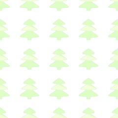 Obraz premium Seamless repeating image of a Christmas tree. Repeating patterns with Christmas trees. Background for postcards, banners, covers, albums, mobile screensavers, scrapbooking, advertising, blogs.