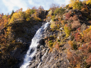 wasserfall beim ort partschins im vinschgau (südtirol) © Jürgen Nickel