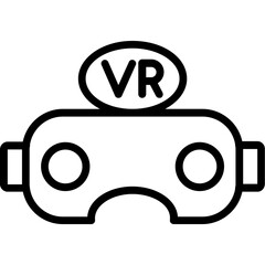 Virtual Reality Glasses Icon 
